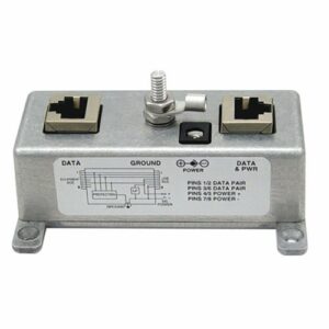 Single-Port 10/100/1000Mbps Ultra PoE Injector - 60 Watts
