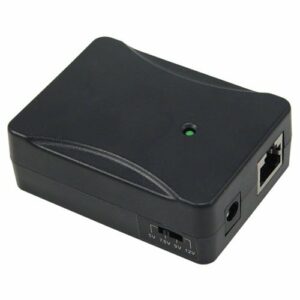 Single-Port 10/100/1000Mbps Ultra PoE Splitter - 12V/19V/24V