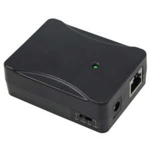 Single-Port 10/100/1000Mbps High PoE Injector - 25.5 Watts