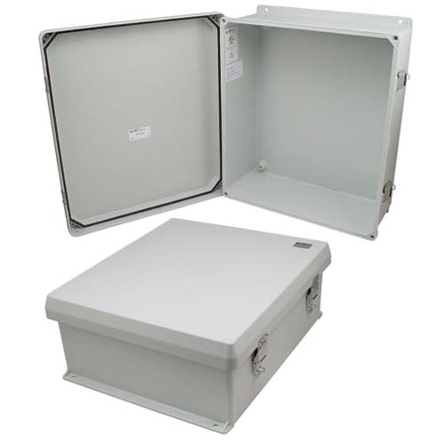 16x14x6 Inch UL® Listed Weatherproof Industrial NEMA 4X Enclosure Only with Non-Metallic Hinges - Imagen 5