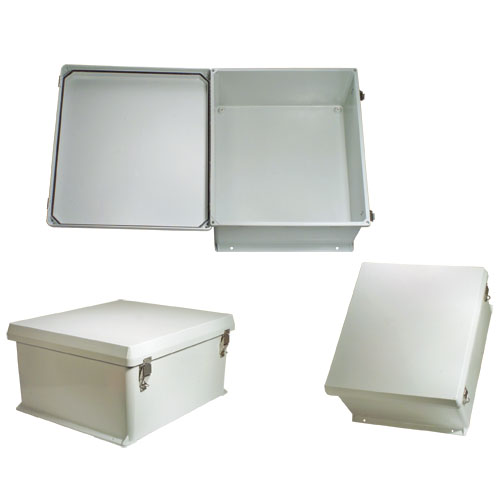 18x16x8 Inch UL® Listed Weatherproof Industrial NEMA 4X Enclosure Only with Non-Metallic Hinges - Imagen 5