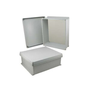 NBC161406-KIT01_500x500_View1.jpg 16x14x6 Inch UL® Listed Weatherproof NEMA 4X Enclosure w/Non-Metallic Mounting Plate, Corner Screws