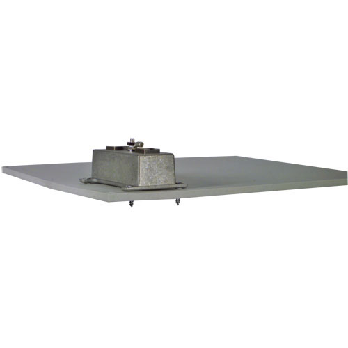 14x10x6 Inch Weatherproof ABS Light-Weight Enclosure with Blank Starboard Mounting Plate - Imagen 2