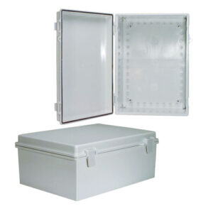 NBE141006_500x500_View1.jpg 14x10x6 Inch Weatherproof ABS Light-Weight Enclosure Only