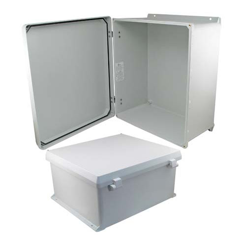 18x16x8 Inch UL® Listed Weatherproof Industrial NEMA 4X Enclosure Only with Non-Metallic Hinges - Imagen 8