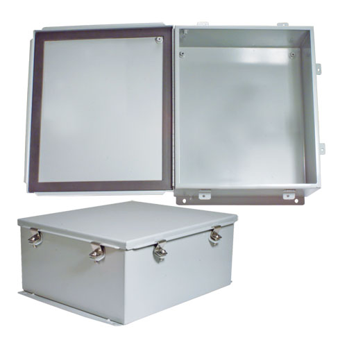 14x12x6" UL® Listed Weatherproof Industrial NEMA 4X Enclosure Only with Non-Metallic Hinges - Imagen 7