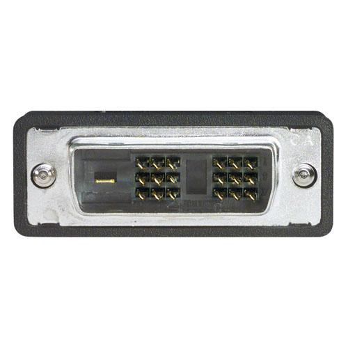 Premium Panel Mount DVI-D Single Link Male/Female Cable Assembly 3ft - Imagen 2