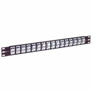 1.75" 16 Port Panel USB A/B Flanged Coupler, Shielded