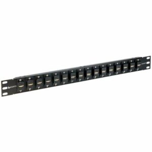 1.75" 16 Port Panel USB A/B Flanged Coupler