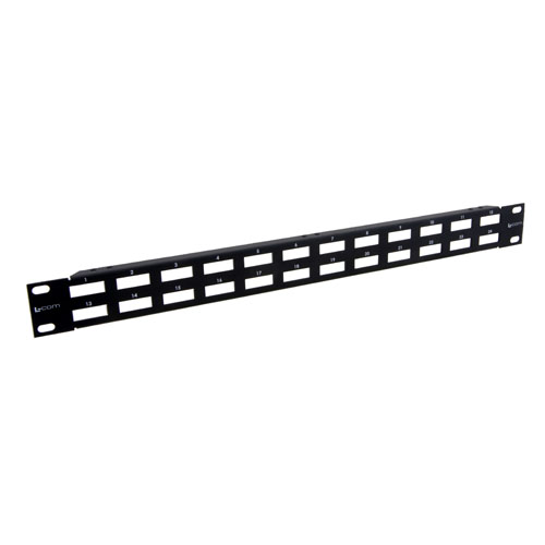 1.75" Blank Rack Panel Accepts 24 Duplex SC or Quad LC Couplers - Imagen 4