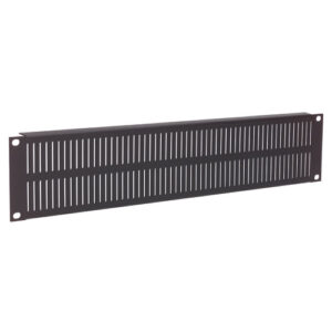 3.50" Blank Filler Panel, Vertical Vented Steel