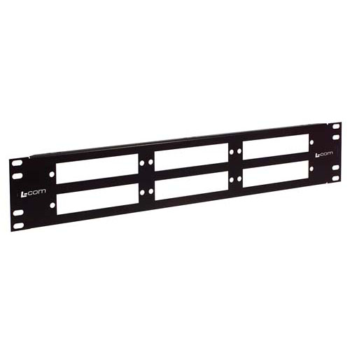 (2U) 3.5" X19" with 6 FSP Series Sub-Panel Openings - Imagen 2