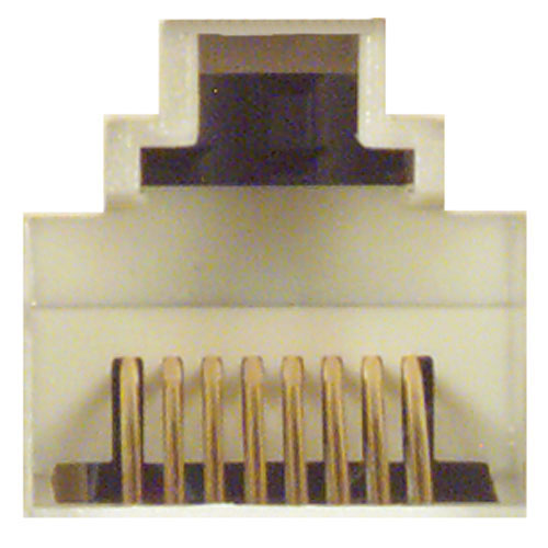 3.5" x 19" Panel, 32 Cat 3 Couplers Shielded - Imagen 3