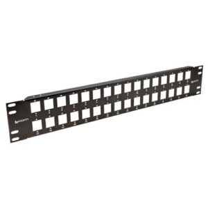 3.50" Blank Rack Panel Accepts 32 Couplers