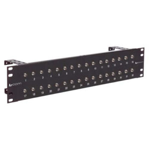 3.50" Panel, 32 FC Bronze Couplers w/ Cable Minder