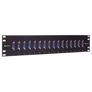 3.50" x 19" Panel, 16 DB15 Female / Female Couplers