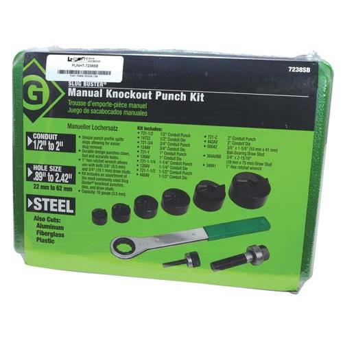 Ratchet Wrench & Die Set Kit (Greenlee # 7238SB) - Imagen 4