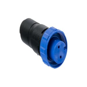 Bulgin PX0410 Series Flex Cable Connector, 2 Contact Socket, 6mm-6.5mm Cable