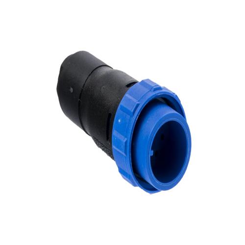 Bulgin PX0410 Series Flex Cable Connector, 8 Contact Plug, 6.5mm-7mm Cable