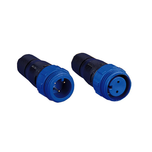 Bulgin Inline Cable Connector PX0411 Series 8-Contact, Plug, 6mm-6.5mm Cable, Polyamide, 125 V