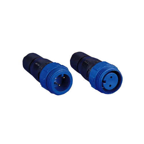 Bulgin Inline Cable Connector PX0411 Series 10-Contact, Plug, 6mm-6.5mm Cable, Polyamide, 50 V