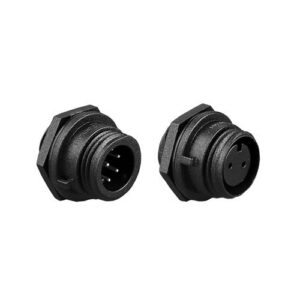 Bulgin Front Panel Mount Connector PX0412 Series 4-Contact, Plug, Polyamide, 125 V