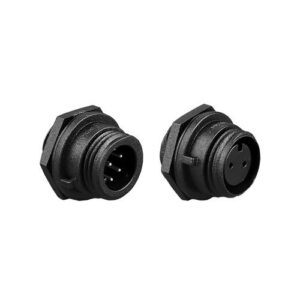 Bulgin Front Panel Mount Connector PX0412 Series 4-Contact, Socket, Polyamide, 125 V