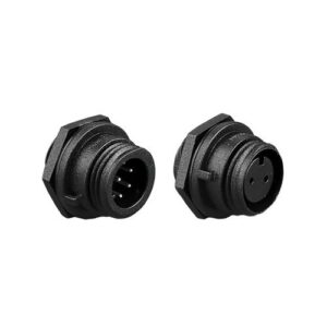 Bulgin Front Panel Mount Connector PX0412 Series 6-Contact, Socket, Polyamide, 125 V