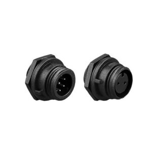 Bulgin Front Panel Mount Connector PX0412 Series 8-Contact, Plug, Polyamide, 125 V