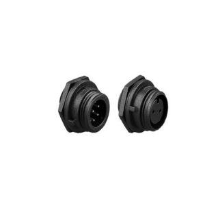Bulgin Front Panel Mount Connector PX0412 Series 8-Contact, Socket, Polyamide, 125 V