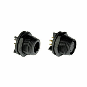 Bulgin Rear Panel/PCB Mount Connector PX0413 Series 3-Contact, Socket, Polyamide, 250 V