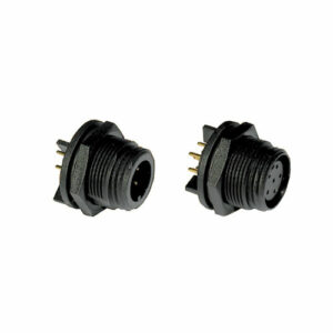 Bulgin Rear Panel/PCB Mount Connector PX0413 Series 8-Contact, Plug, Polyamide, 125 V