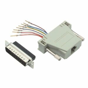 Modular Adapter, DB25 Male / RJ45 (8x8) Jack