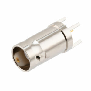 RF PCB Connector, BNC Female straight, Thru Hole