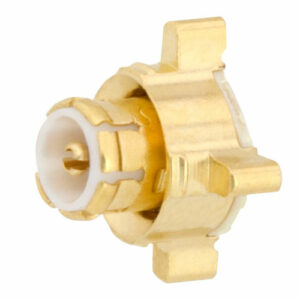 MMBX Plug Slide-On Connector Solder Attachment Surface Mount PCB, With Male Center Contact