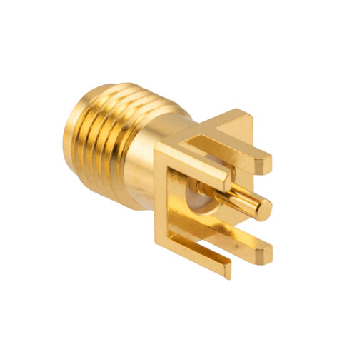 RF PCB Connector, SMA Female straight (End launch) - Imagen 2