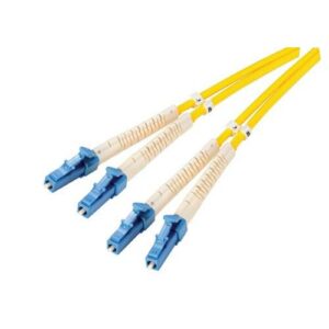 9/125 Single mode Fiber Optic LC Flex Boot Assembly, 1.0m