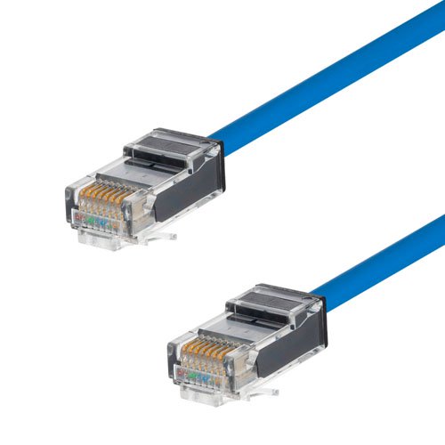 3.5"x19" (2U) 48 Port Low Profile Category 6 Feed-Thru Mini-Coupler panel w/Cable Manager - Imagen 2