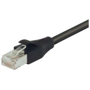 3.5"x19" (2U) 24 Port Category 6 Feed-Thru Coupler Panel, Unshielded
