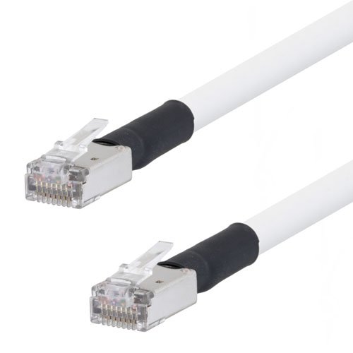 1.75"x19" (1U) 24 Port Right Angle Category 6 Shielded Feed-Thru Coupler panel with Cable Manager - Imagen 3
